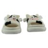 Pantuflas Descubiertas de Vaca con Plataforma Gruesa y Diseño Kawaii