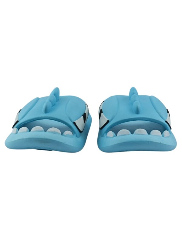 Sandalias Antideslizantes con Diseño de Tiburón y Dientes 3D para Casa o Playa