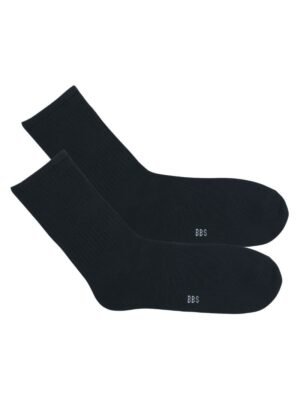 Calcetines Largos Negros, (Pack de 12 pares)