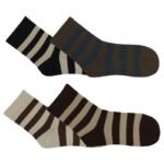 Calcetines Casuales de algodon, (Pack de 12 pares, 4 estilos)