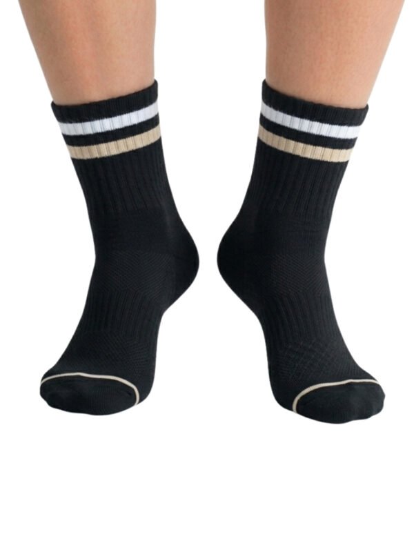 Calcetines Largos de algodon, (Pack de 12 pares, 4 estilos)