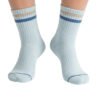 Calcetines Largos de algodon, (Pack de 12 pares, 4 estilos)
