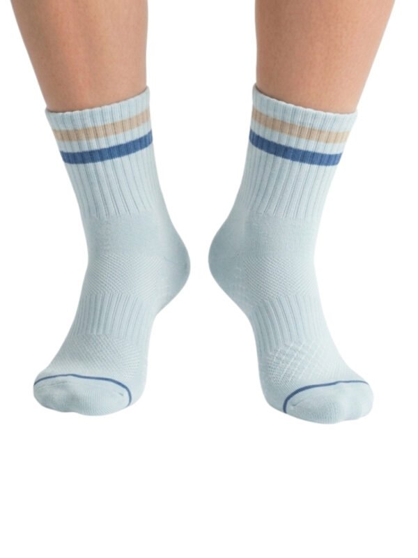 Calcetines Largos de algodon, (Pack de 12 pares, 4 estilos)
