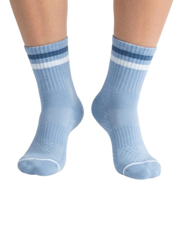 Calcetines Largos de algodon, (Pack de 12 pares, 4 estilos)
