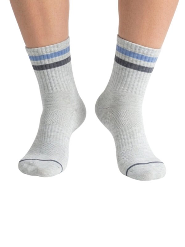 Calcetines Largos de algodon, (Pack de 12 pares, 4 estilos)