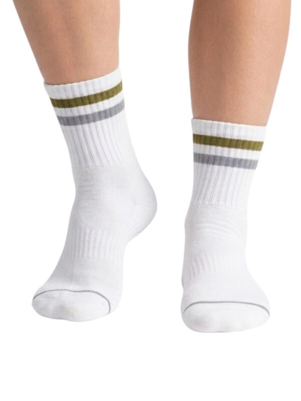 Calcetines Largos de algodon, (Pack de 12 pares, 4 estilos)
