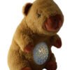 Peluche Capibara Soñadora con Proyector de estrellas y Música.