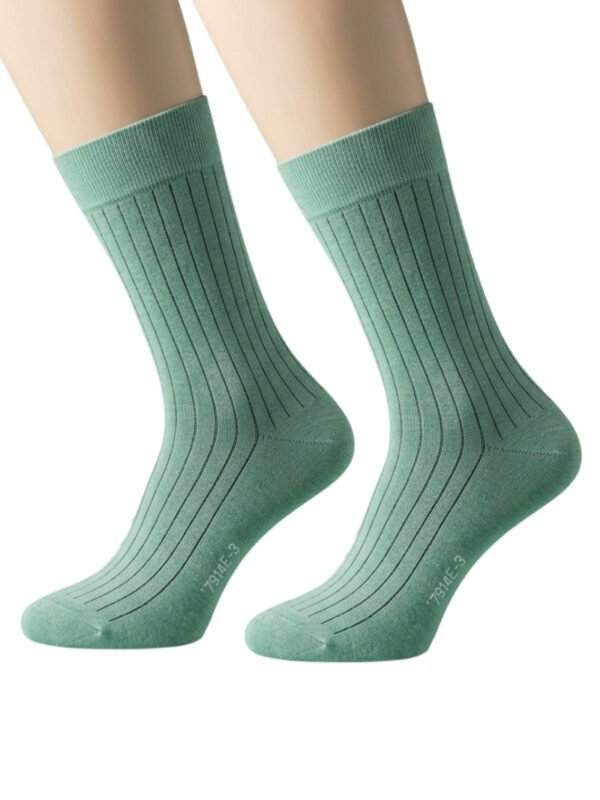 Calcetines Largos de algodon, (Pack de 12 pares, 4 estilos)